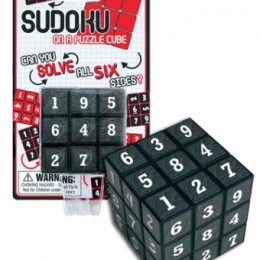 Cubo tipo Rubik con sudoku