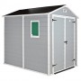Bodega cobertizo para exterior 185.8 x 236.8 x 227 